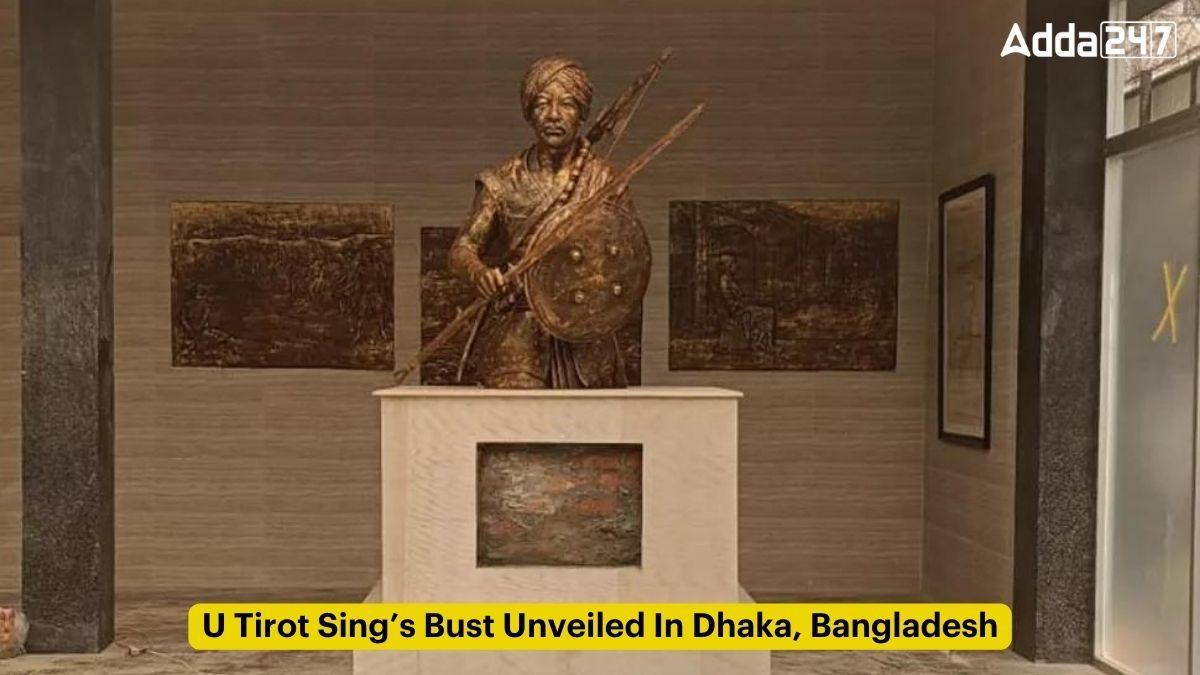 U Tirot Sing's Bust Unveiled In Dhaka, Bangladesh_60.1