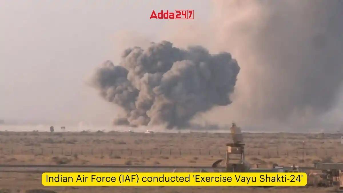 Indian Air Force (IAF) conducted 'Exercise Vayu Shakti-24'_60.1