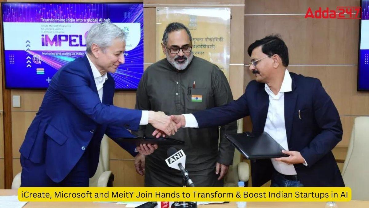 Empowering Indian Startups in AI, Microsoft and iCreate Launch iMPEL-AI Program_60.1