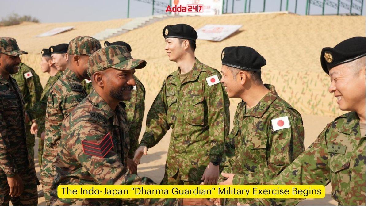 The Indo-Japan "Dharma Guardian" Military Exercise Begins_60.1