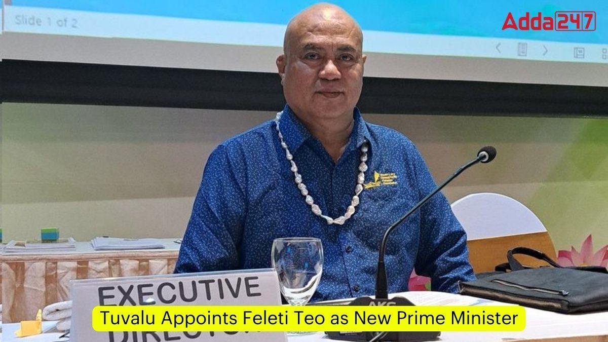 Tuvalu Appoints Feleti Teo as New Prime Minister_60.1