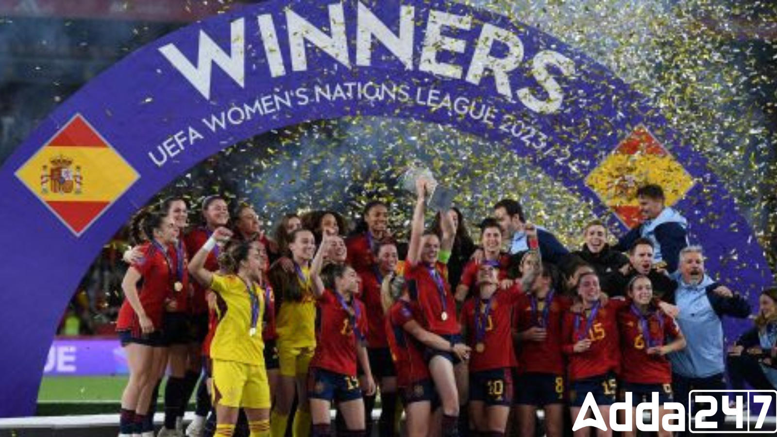 Spain Wins First UEFA Women's Nations League_60.1