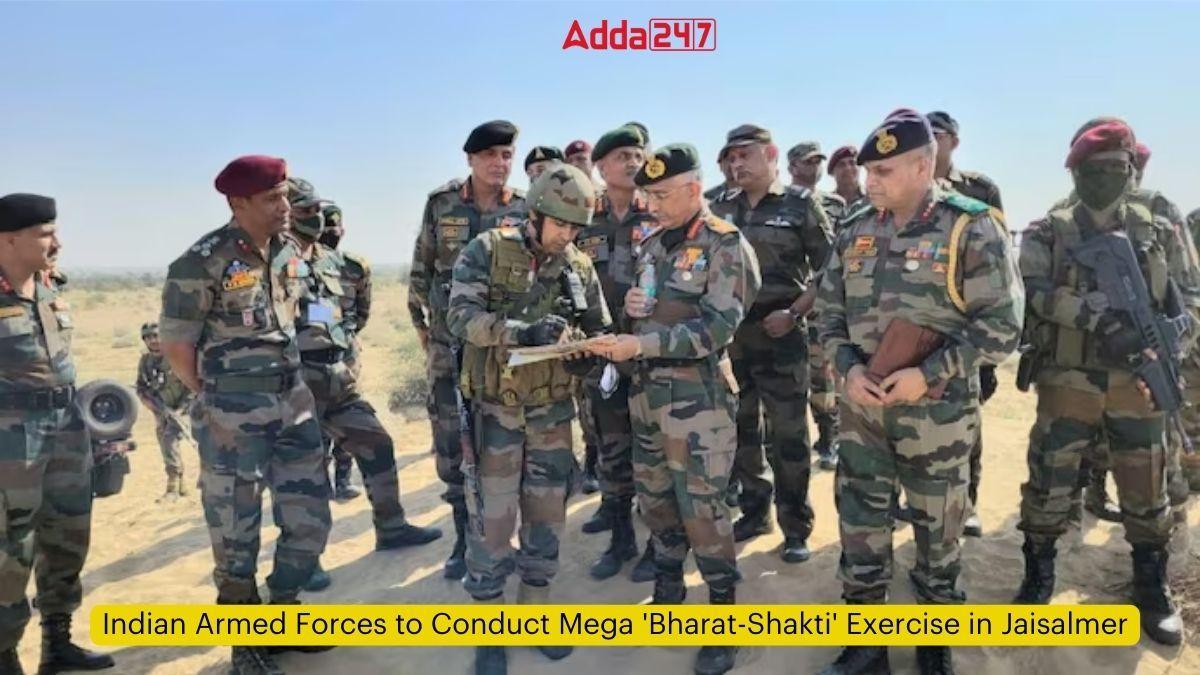 Indian Armed Forces to Conduct Mega 'Bharat-Shakti' Exercise in Jaisalmer_60.1