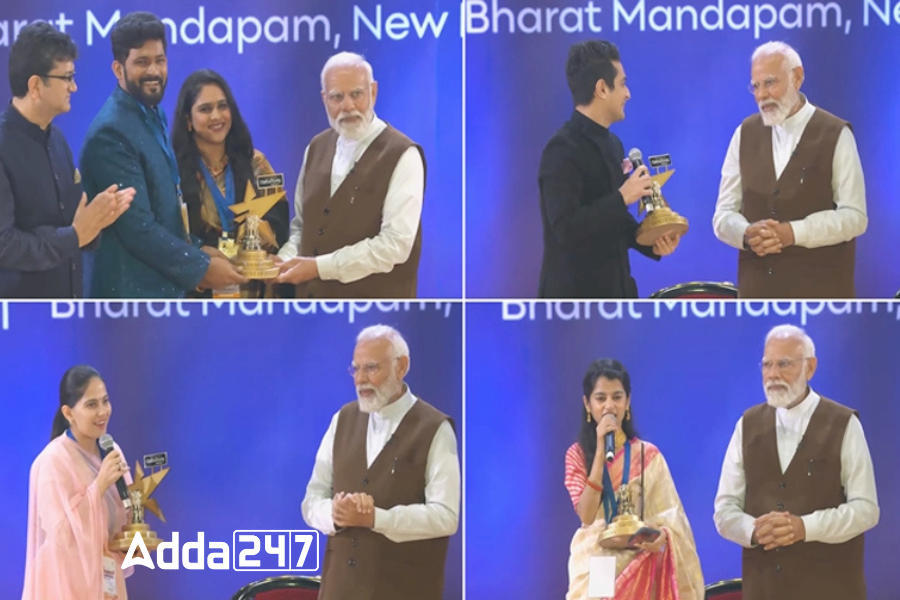 PM Narendra Modi Presents National Creators Award_60.1