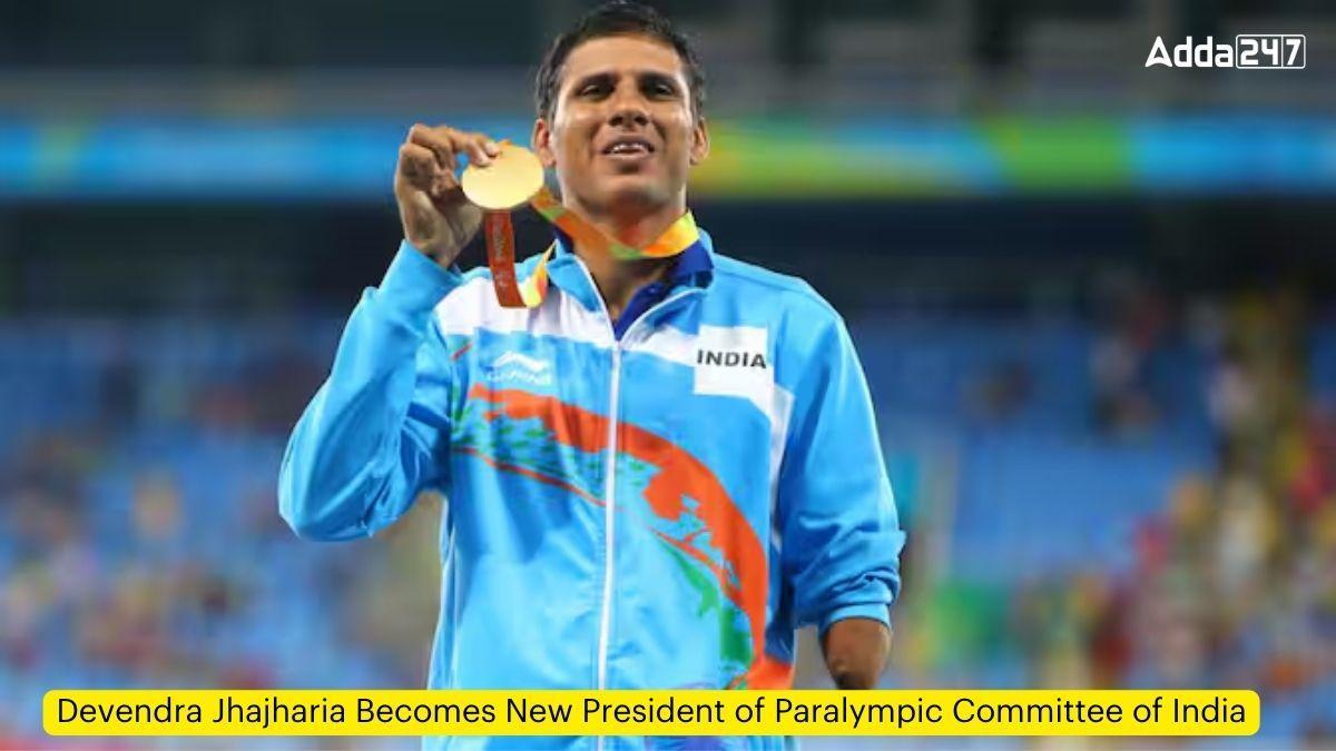 Devendra Jhajharia Becomes New President of Paralympic Committee of India_60.1