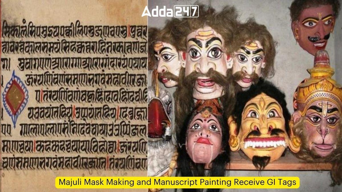 Majuli Mask Making and Manuscript Painting Receive GI Tags_60.1