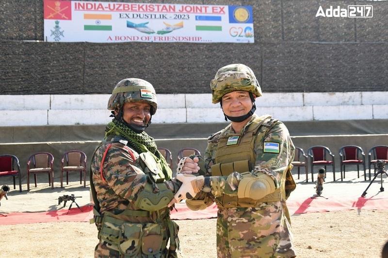 India-Uzbekistan Joint Military Exercise DUSTLIK 2024: Strengthening Bilateral Relations