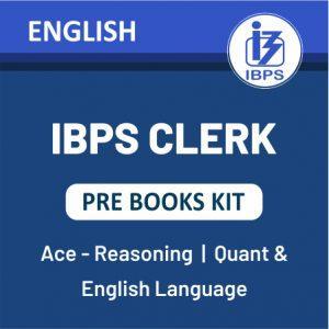 IBPS Clerk Books Kit 2019: Based on latest Pattern_6.1