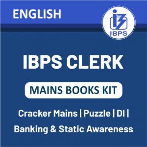 IBPS Clerk Books Kit 2019: Based on latest Pattern_8.1
