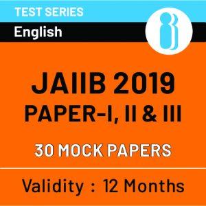 JAIIB and DB&F Mock Test_5.1