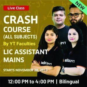 Prepare For LIC Assistant Mains With Crash Course: Live batch_4.1