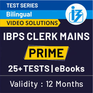 Banking Quiz for IBPS Clerk Mains: 6th January 2020_5.1