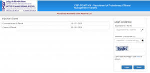 IBPS PO Reserve List 2020 Released- Provisional Allotment Reserve list for CRP-VIII_4.1