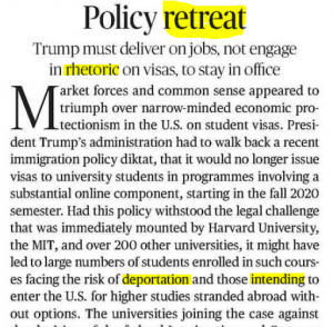The Hindu Editorial Vocabulary- Policy Retreat |20 July_3.1