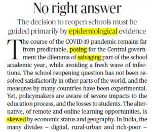 The Hindu Editorial Vocabulary- No Right Answer |21 July_3.1