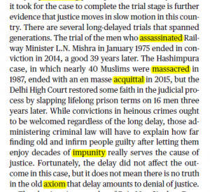 The Hindu Editorial Vocabulary- Justice, slow but sure | 23 July_4.1