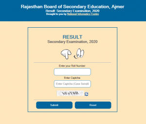 RBSE 10th Result 2020 Declared: @rajresults.nic.in 10th Result of Rajasthan Board_4.1