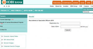 IDBI Bank SO Interview Result 2020 Out: Direct Link to Check Result @idbibank.in_4.1