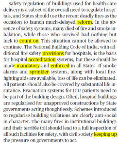 The Hindu Editorial Vocabulary- Hospitals Afire | 11 August_5.1