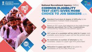 Common Eligibility Test(CET) For All Govt Jobs To Be Conducted By NRA: Read Details Here |_4.1