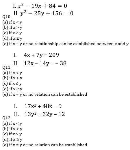 IBPS PO Prelims Quantitative Aptitude Mini Mock 2- Quadratic Inequalities_7.1