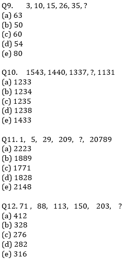 IBPS PO Prelims Quantitative Aptitude Mini Mock 7- Missing Series |_6.1