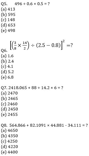 IBPS PO Prelims Quantitative Aptitude Mini Mock 11- Approximation |_5.1