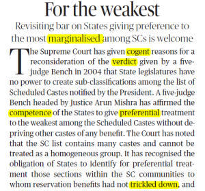 The Hindu Editorial Vocabulary- For the Weakest | 31 August_3.1