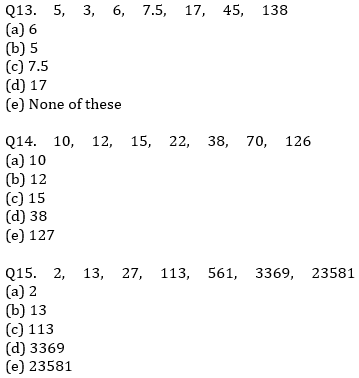 IBPS PO Prelims Quantitative Aptitude Mini Mock 14- Wrong Series |_6.1