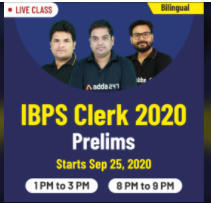 IBPS Clerk 2020 Online classes: Enroll Now to access the best online classes_5.1