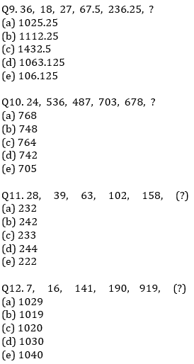 IBPS PO Prelims Quantitative Aptitude Mini Mock 24- Missing Series_100.1