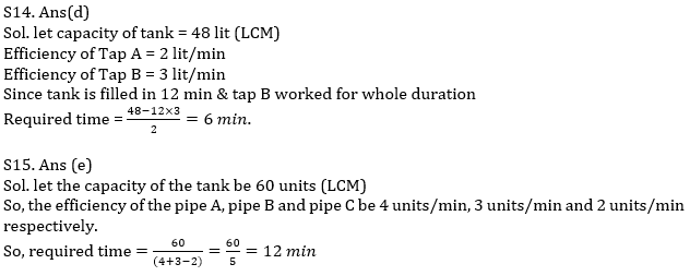 IBPS PO Prelims Quantitative Aptitude Mini Mock 25- Mixture & Allegation, Time & Work and Pipes & Cisterns |_13.1