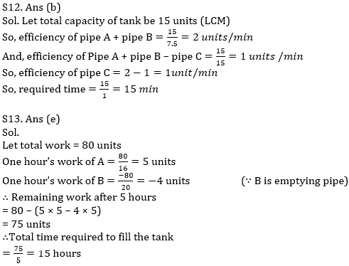 IBPS PO Prelims Quantitative Aptitude Mini Mock 25- Mixture & Allegation, Time & Work and Pipes & Cisterns |_12.1