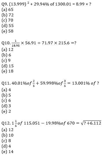 IBPS PO Prelims Quantitative Aptitude Mini Mock 28- Approximation |_5.1