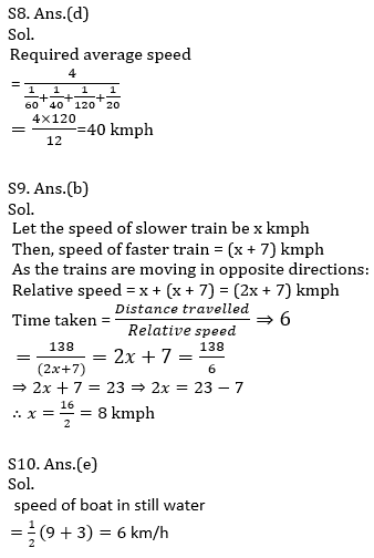 IBPS PO Prelims Quantitative Aptitude Mini Mock 32- Speed Time Distance |_12.1