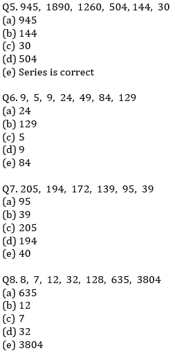 IBPS PO Prelims Quantitative Aptitude Mini Mock 31- Wrong Series |_4.1