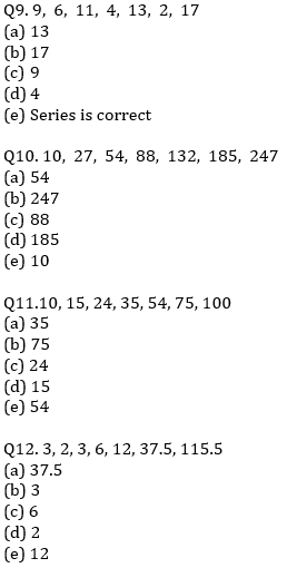 IBPS PO Prelims Quantitative Aptitude Mini Mock 31- Wrong Series |_5.1