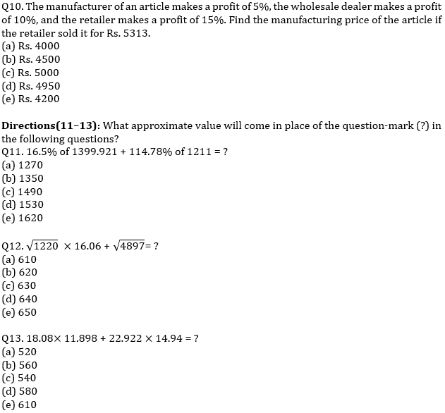 IBPS PO Prelims Quantitative Aptitude Mini Mock 48- Practice Set |_6.1