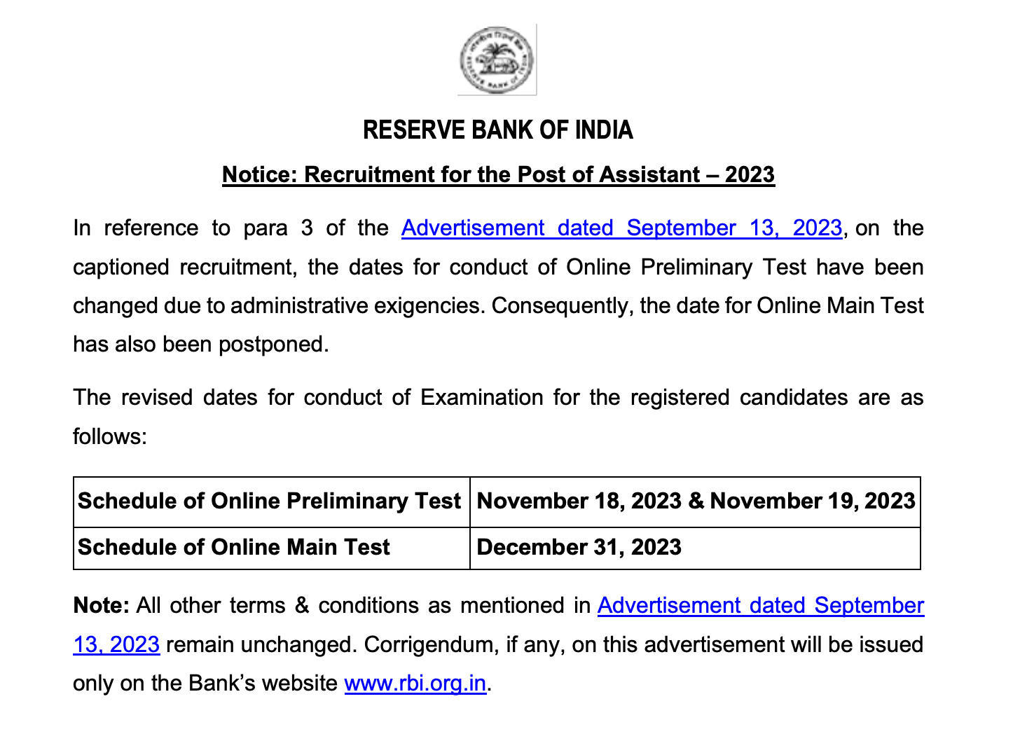 RBI Assistant 2024 For 450 Posts, Final Result PDF Released_3.1