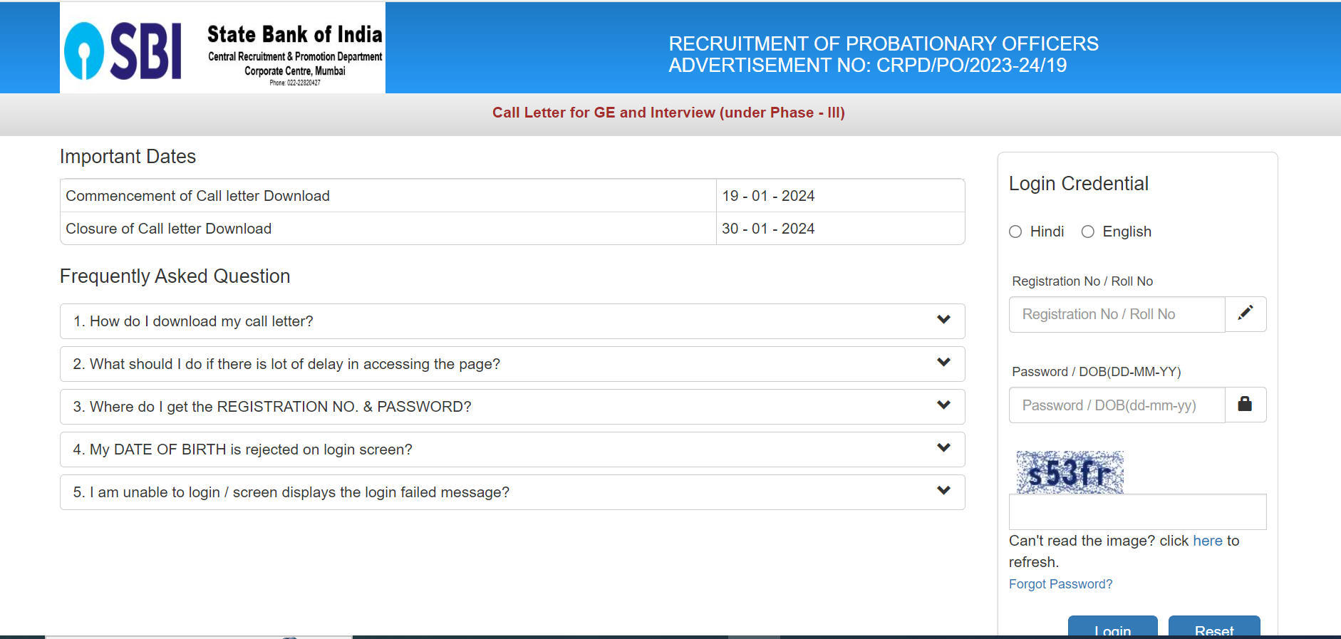 SBI PO Interview Call Letter 2024 Out, Check Schedule_3.1