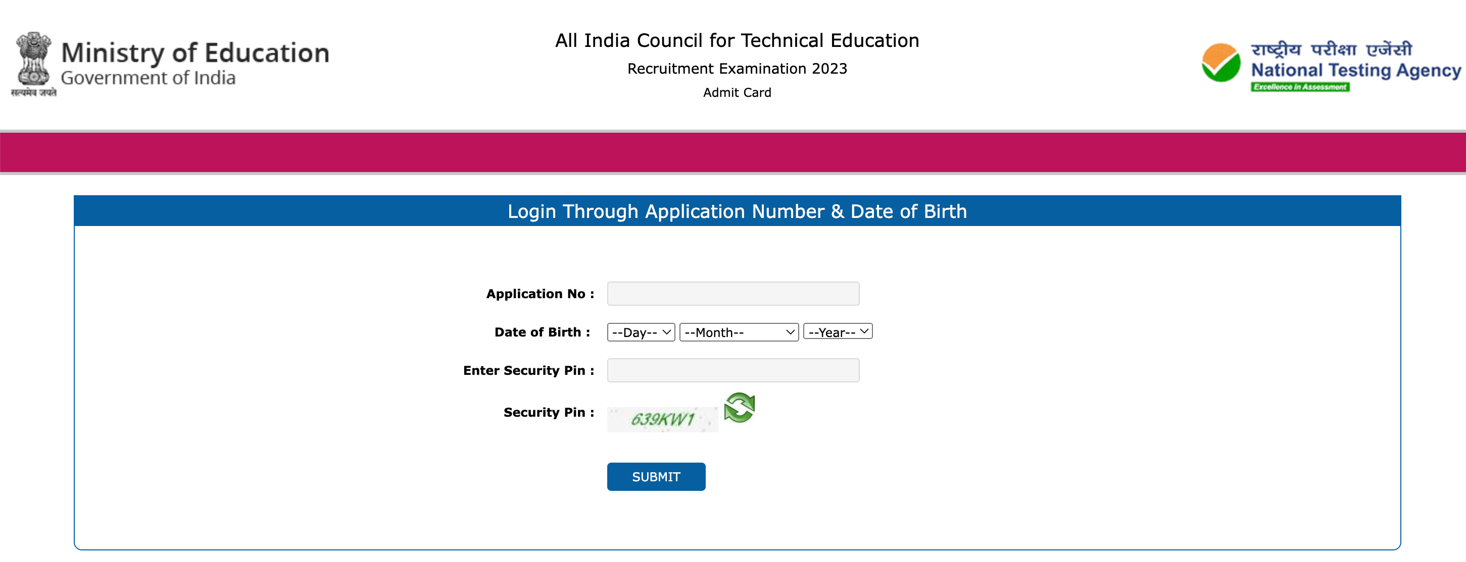AICTE Admit Card 2023 Out for Non Teaching Posts, Direct Link_5.1