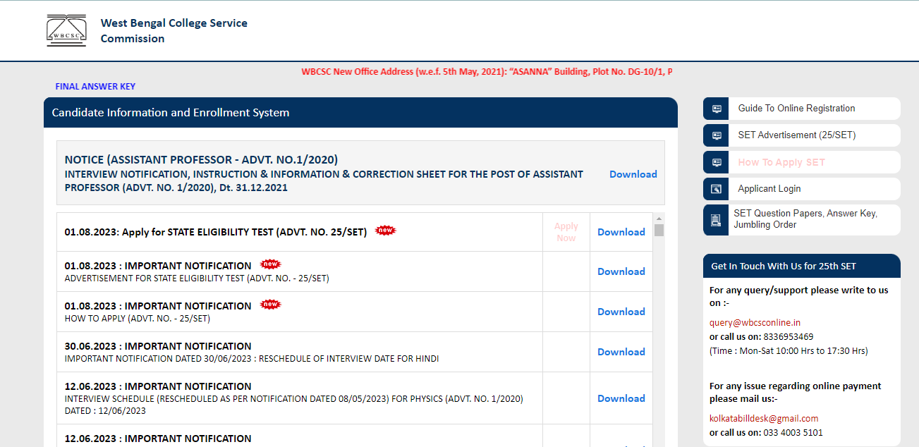 WB SET Exam Date 2023 and Answer Key (Out), Result_3.1