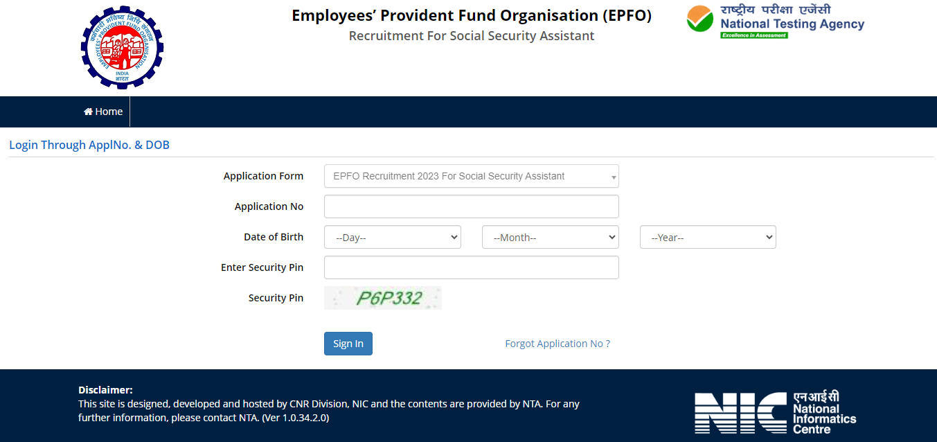 EPFO SSA Answer Key 2023 Out, Download Response Sheet pdf_40.1