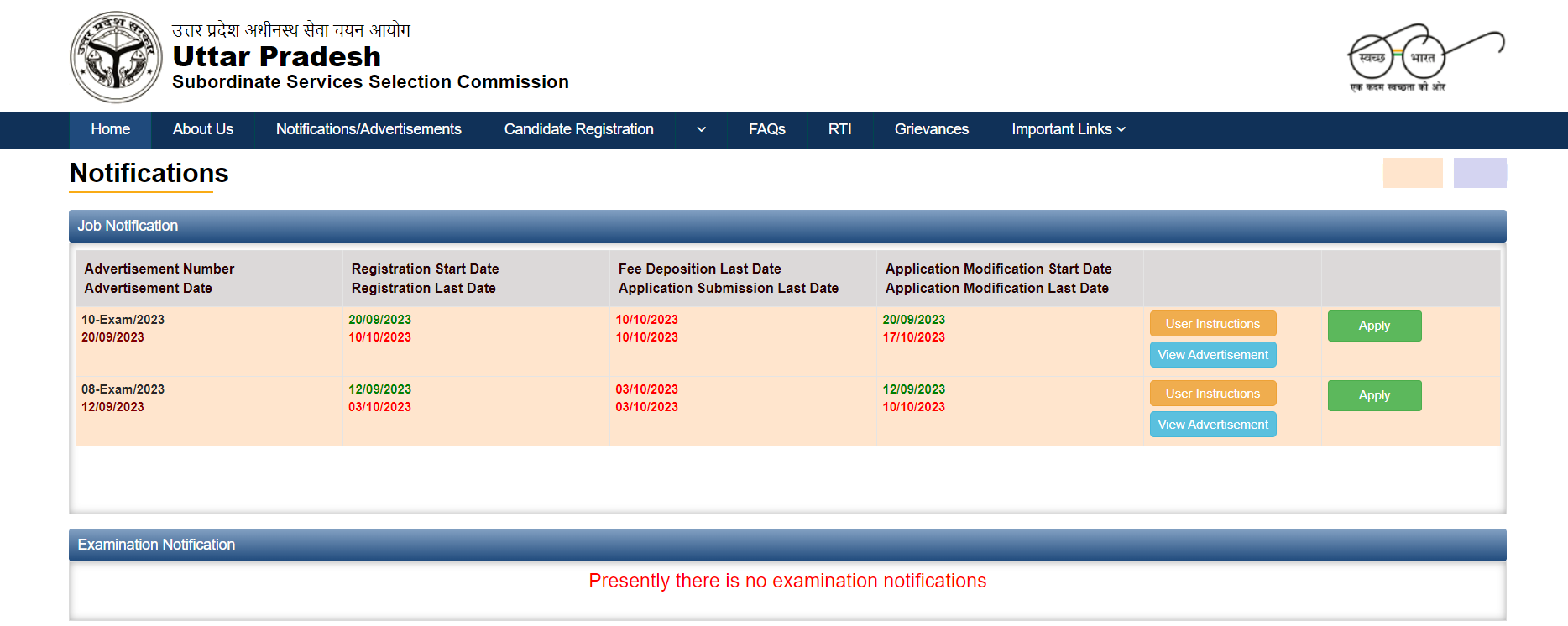 UPSSSC Forest Guard Exam Date 2023, Check Exam Schedule_3.1