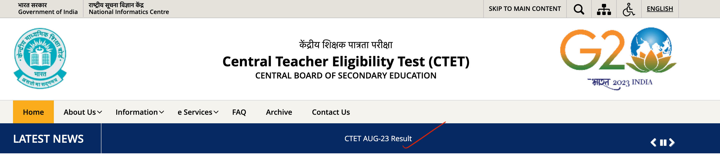 CTET Result 2023 Out @ctet.nic.in, Direct Link Here_40.1