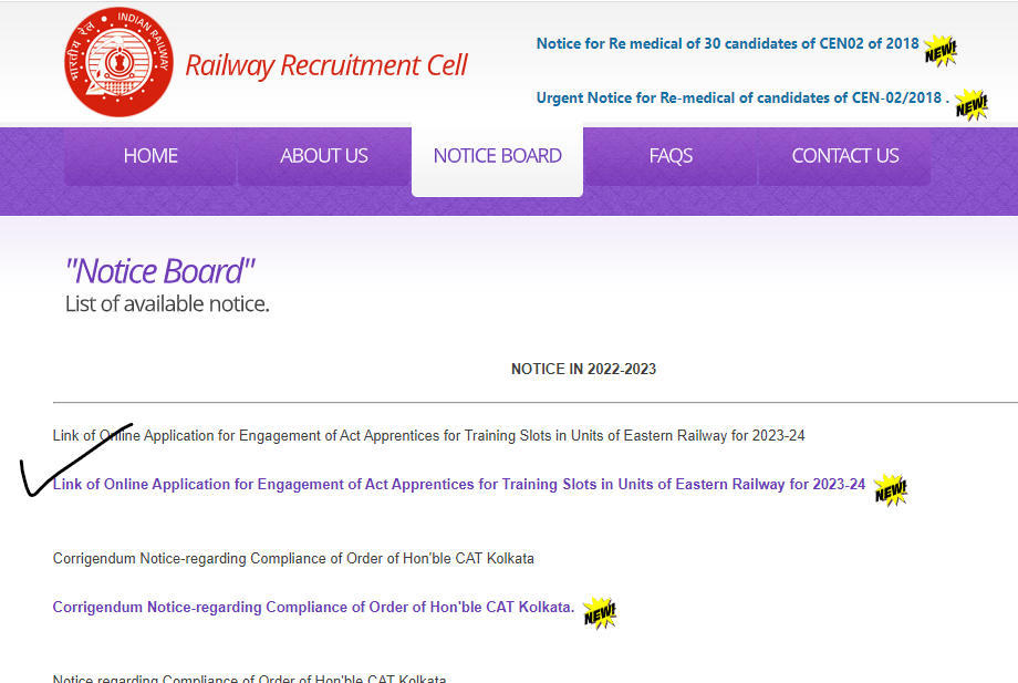 RRC ER Apprentice Recruitment 2023, Apply Online Starts For 3115 Posts_5.1