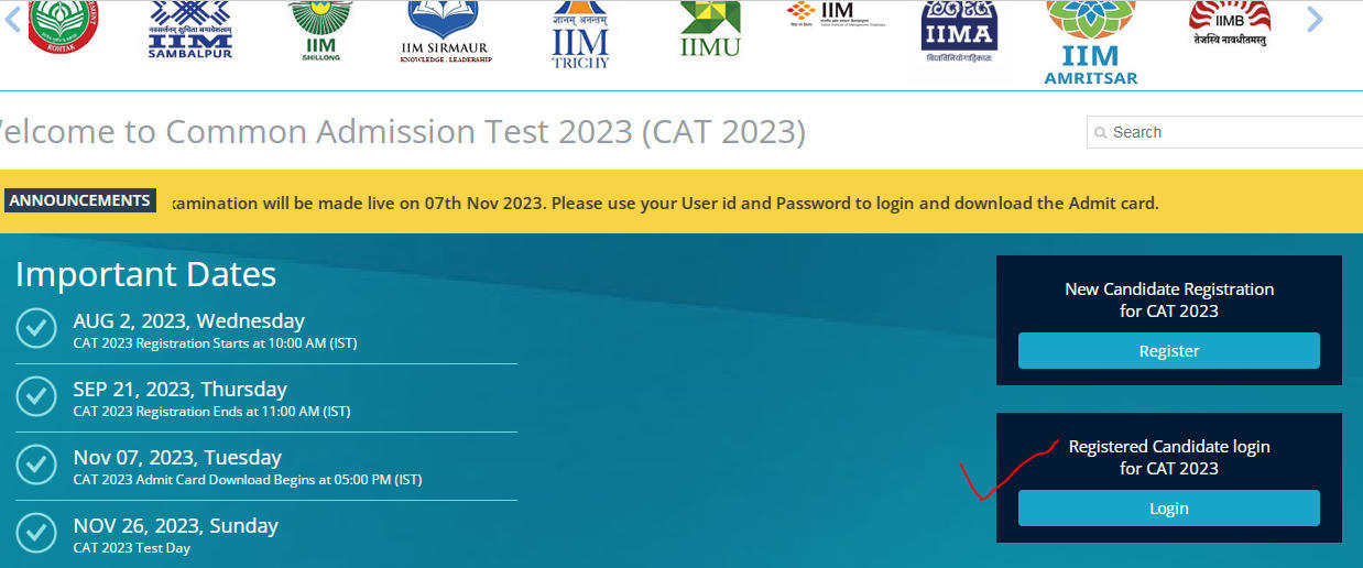 CAT Admit Card 2023 Out at iimcat.ac.in, Direct Download Link_3.1
