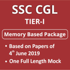 Target SSC CGL/CHSL 2018: Practice Free Mock Test_50.1