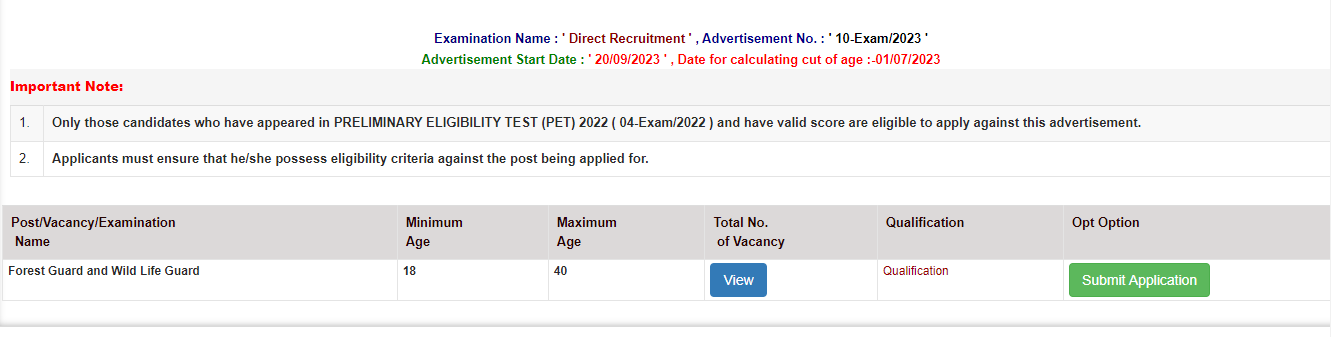 UPSSSC Forest Guard Recruitment 2023 Exam Date, Check Complete Details_5.1