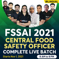 FSSAI Syllabus 2021 Subject-Wise Syllabus & Exam Pattern_100.1